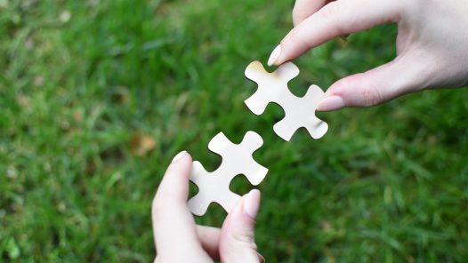 puzzle pieces for a digital analytics implementation